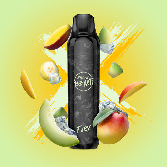 Flavour Beast Fury 800 Puff - Hip Honeydew Mango Iced