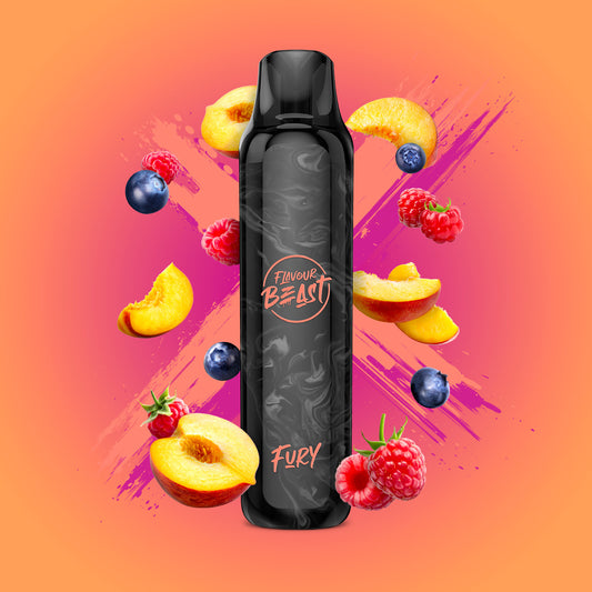 Flavour Beast Fury 800 Puff - Packin' Peach Berry