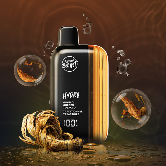 Flavour Beast Hydra 18K Disposable Vape - Good Ol' Golden Tobacco | Canada