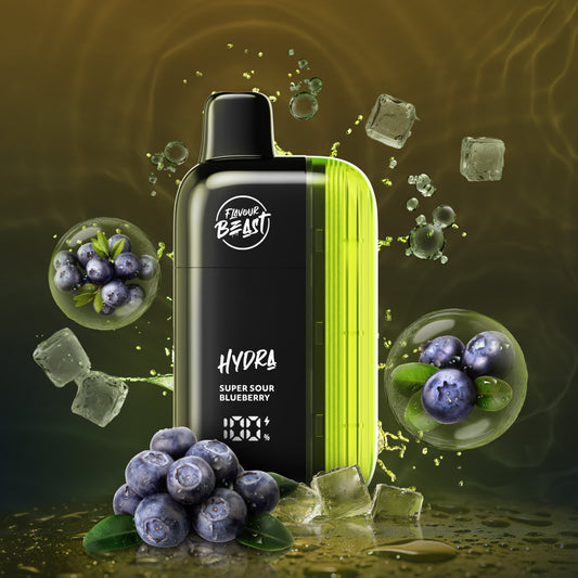Flavour Beast Hydra 18K Disposable Vape - Super Sour Blueberry | Canada