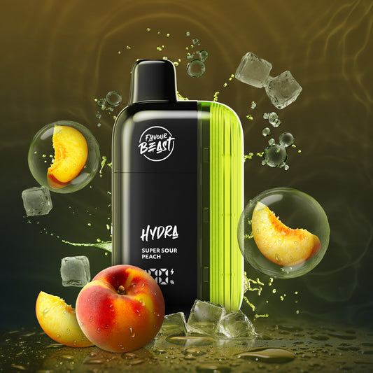 Flavour Beast Hydra 18K Disposable Vape - Super Sour Peach | Canada