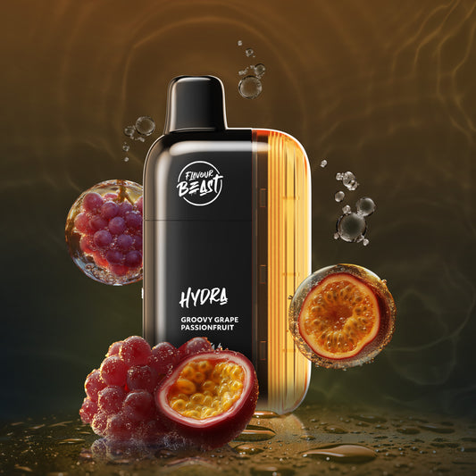 Groovy Grape Passionfruit Iced - Hydra 18K |  Disposable Canada