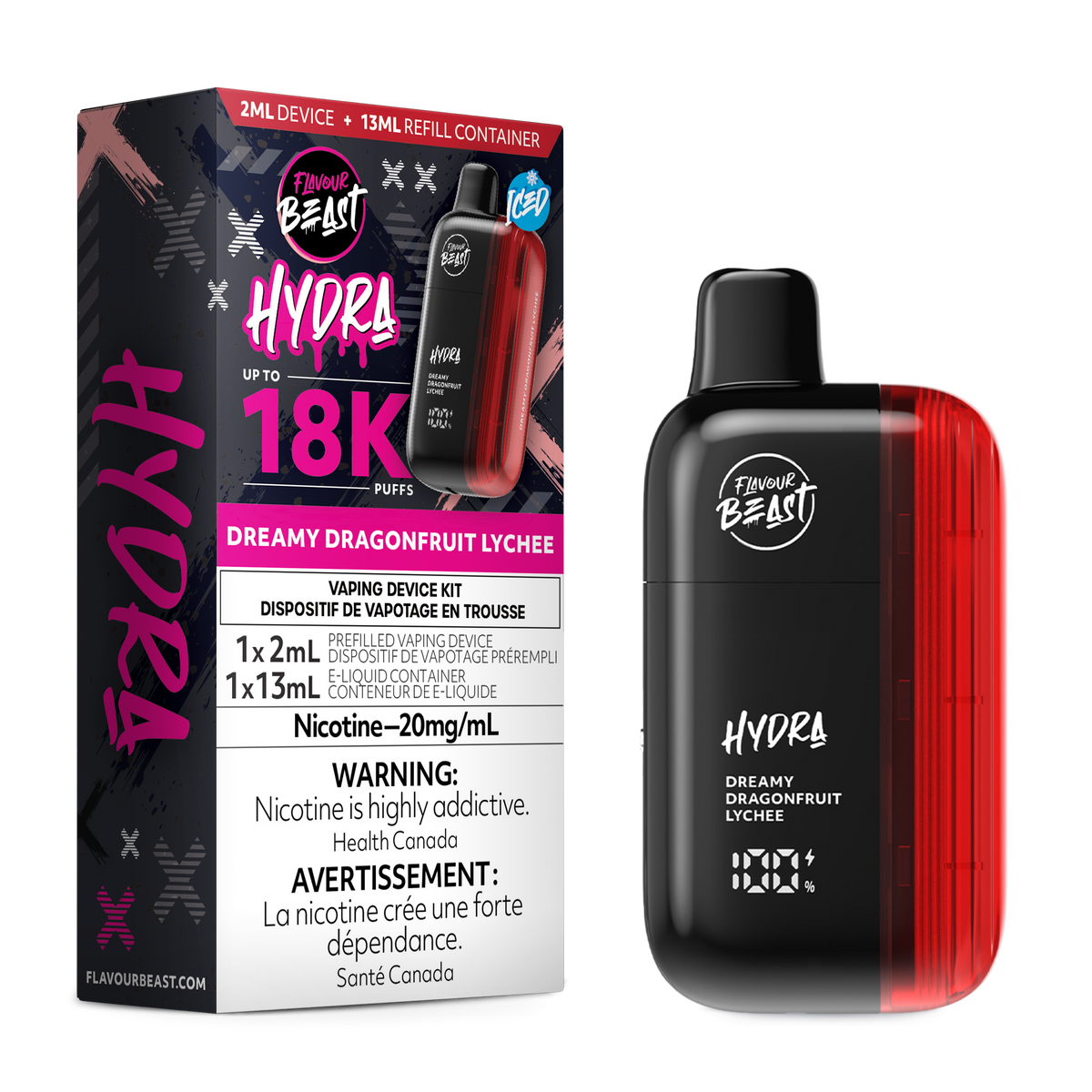 love dream vape flavor Dreamy Dragonfruit Lychee Iced
