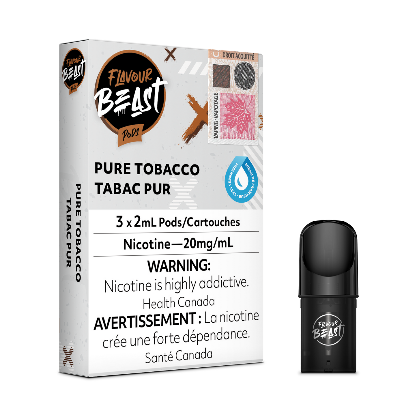Pod Pack- Pure Tobacco
