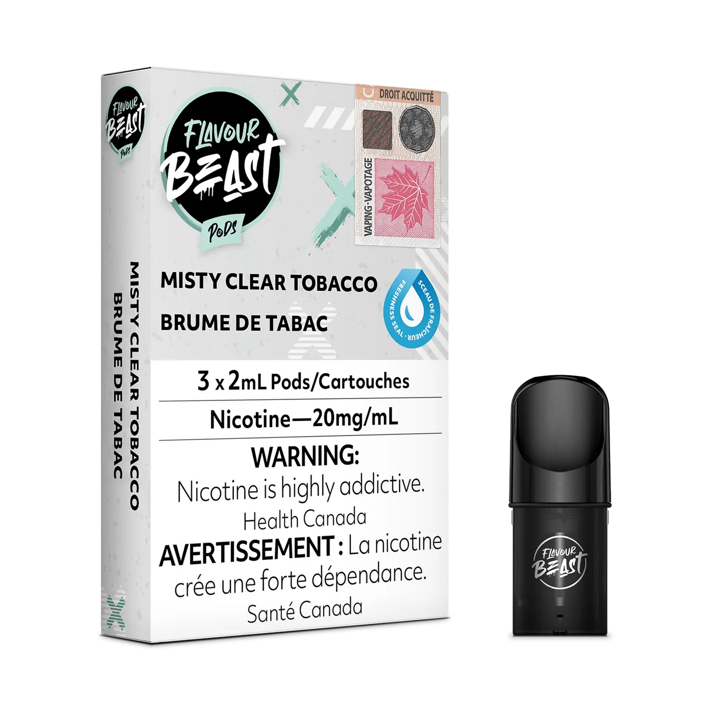 Pod Pack - Misty Clear Tobacco