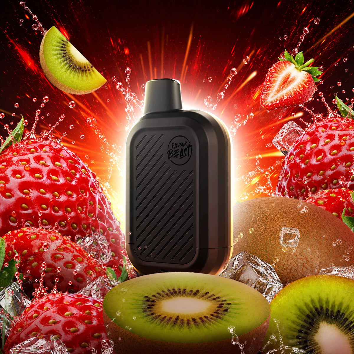 Flavour Beast SIX - Supreme Strawberry Kiwi (Iced)