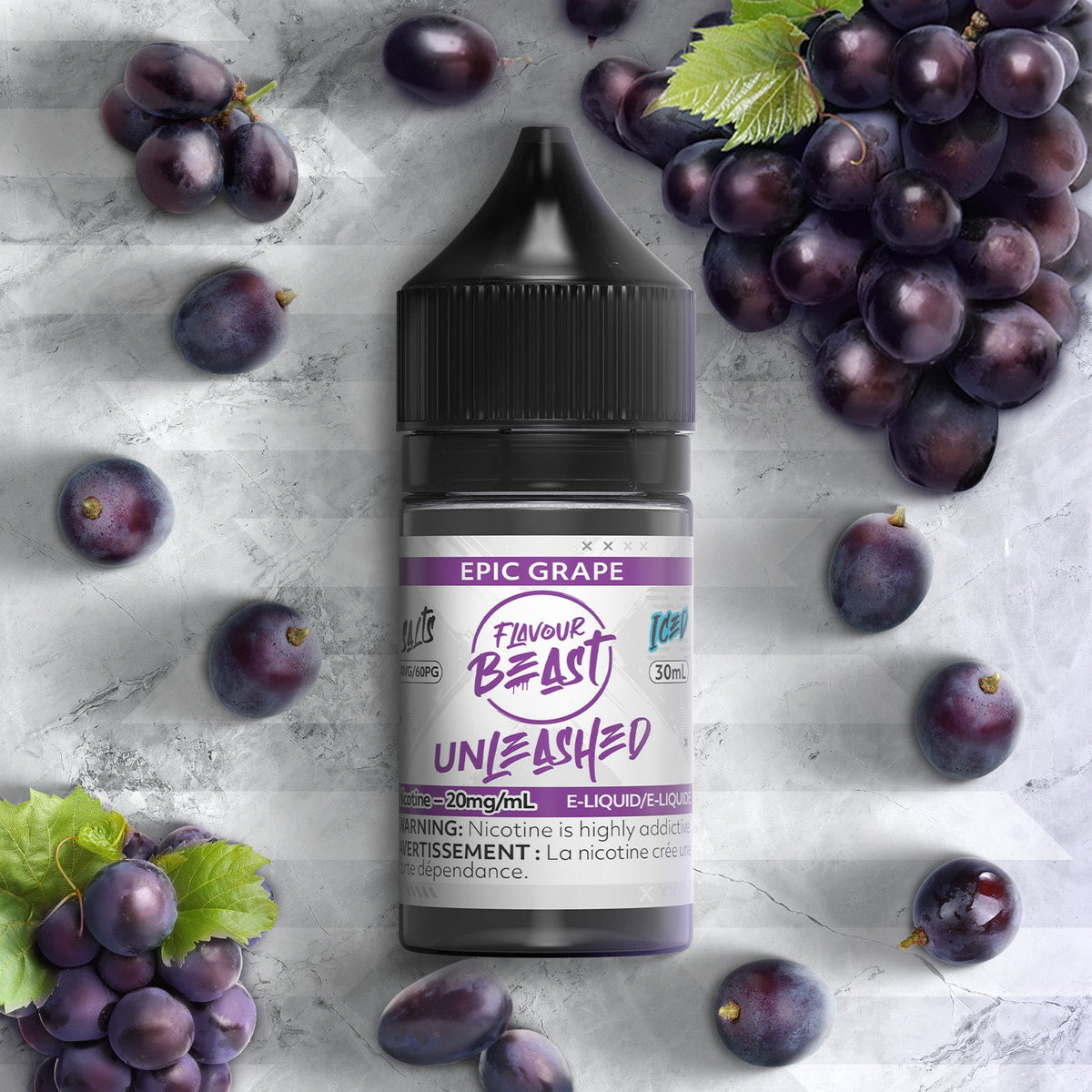 Flavour Beast E-Liquid - Unleashed - Epic Grape