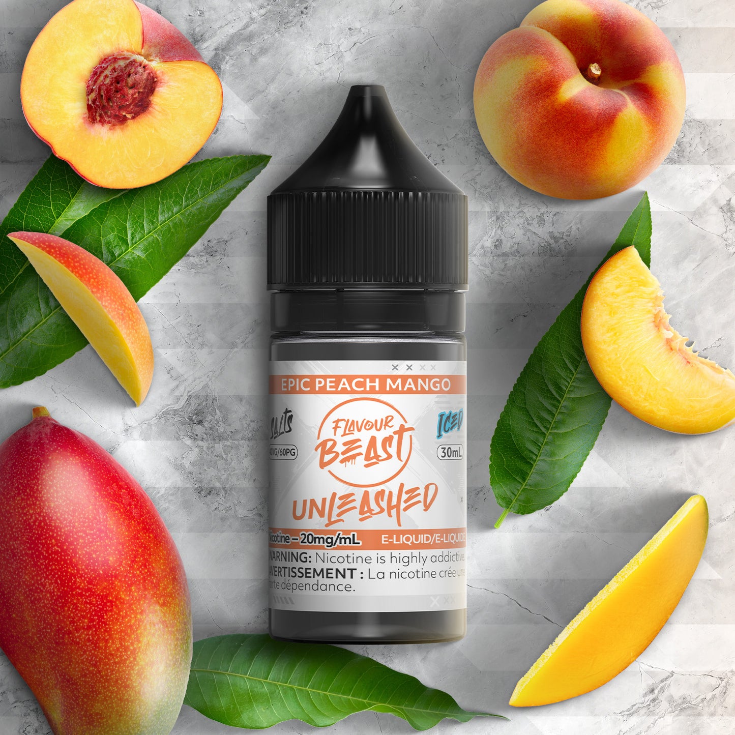 Flavour Beast E-Liquid - Unleashed - Epic Peach Mango
