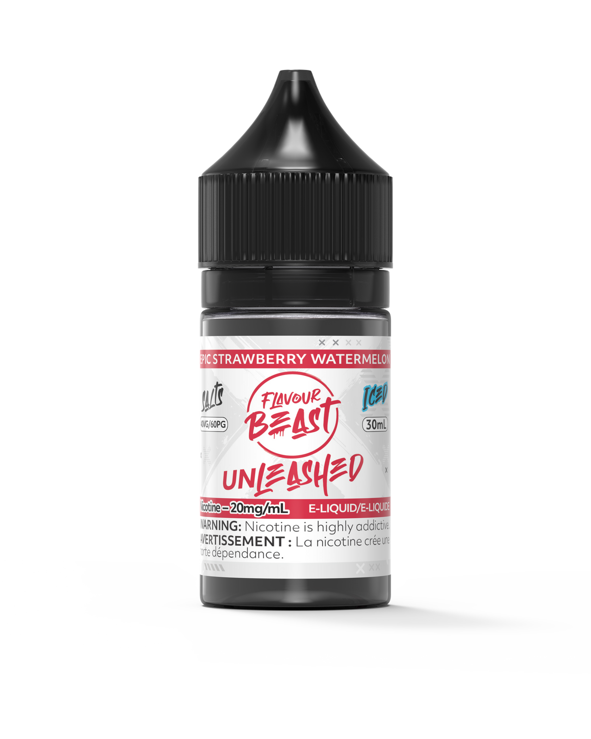 Flavour Beast E-Liquid - Unleashed - Epic Strawberry Watermelon