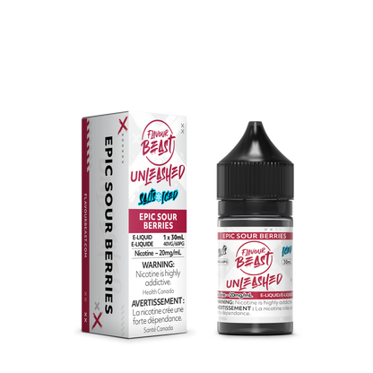 Flavour Beast E-Liquid - Unleashed - Epic Sour Berries