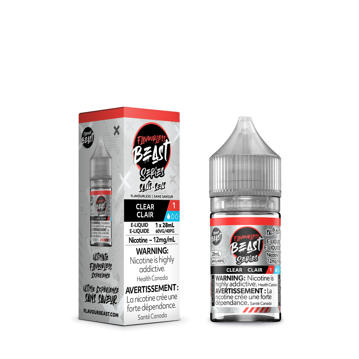 Flavourless Clear - Flavourless E-Liquid Canada