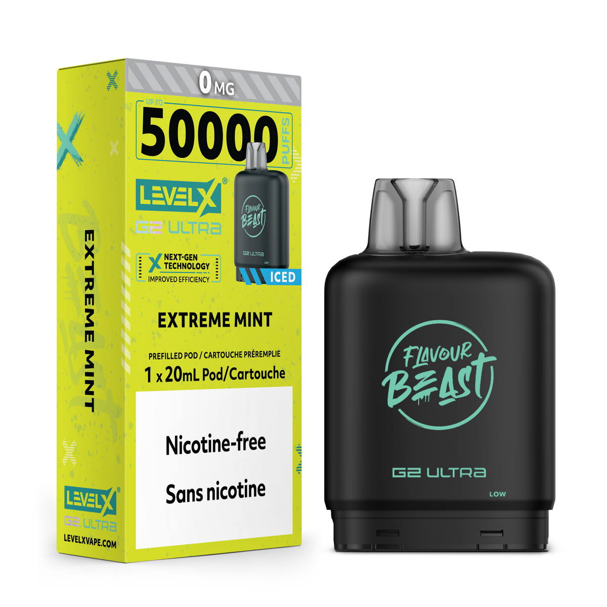 Level X G2 Ultra Pod - Extreme Mint (AB)