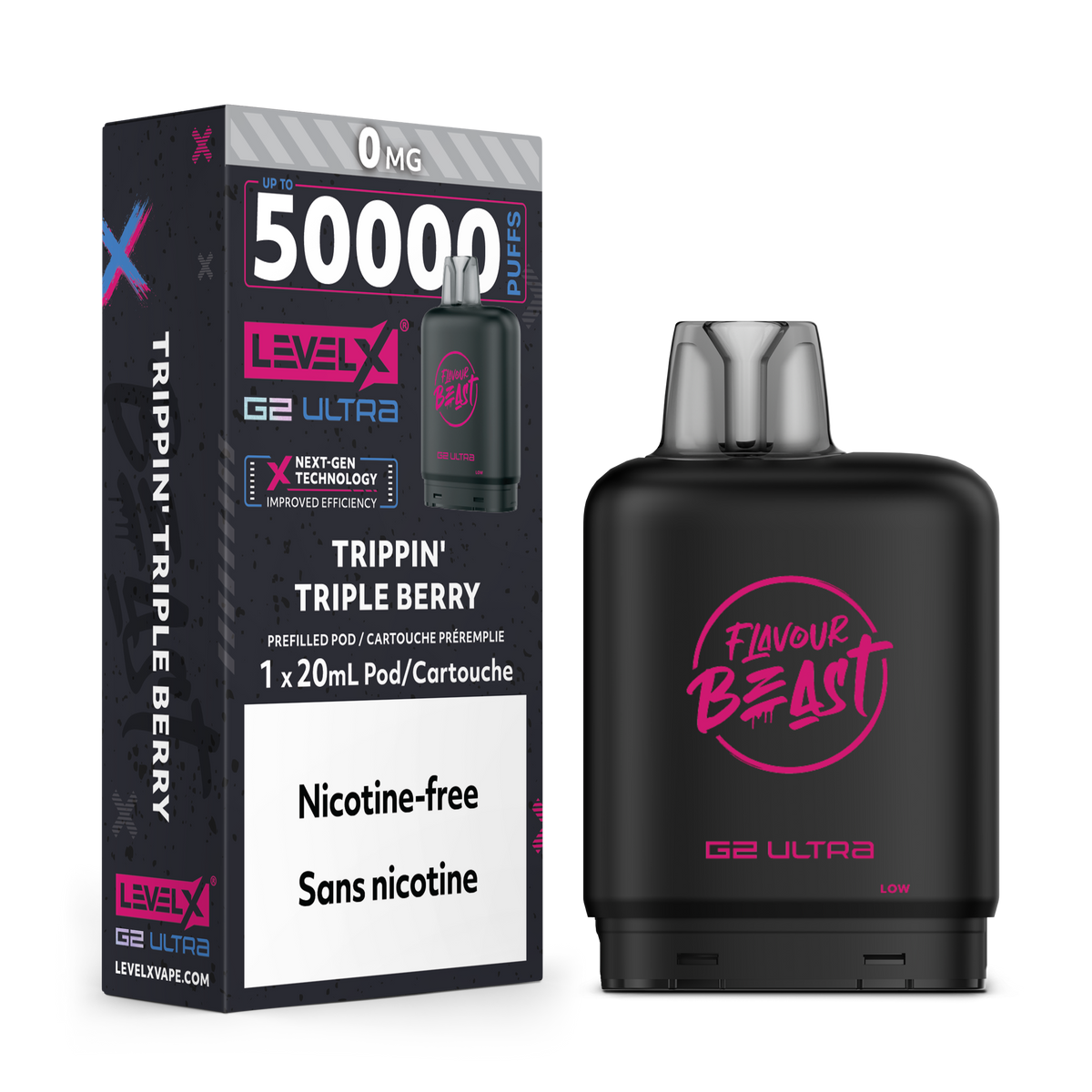 Level X G2 Ultra Pod - Trippin' Triple Berry