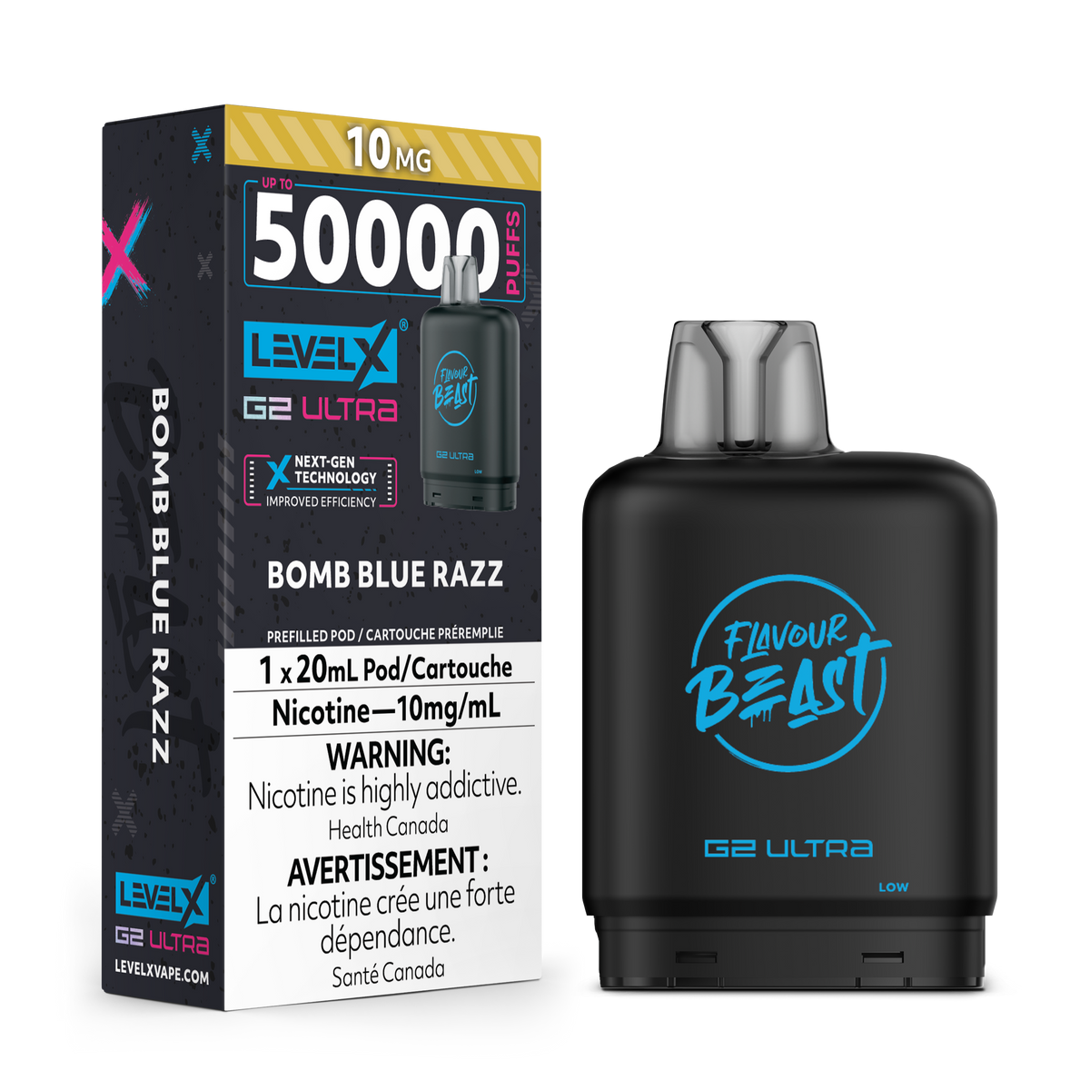 Level X G2 Ultra Pod - Bomb Blue Razz