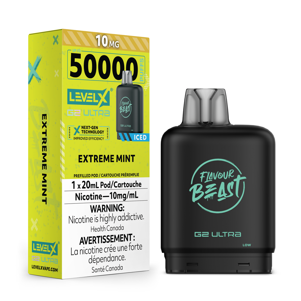 Level X G2 Ultra Pod - Extreme Mint (AB)