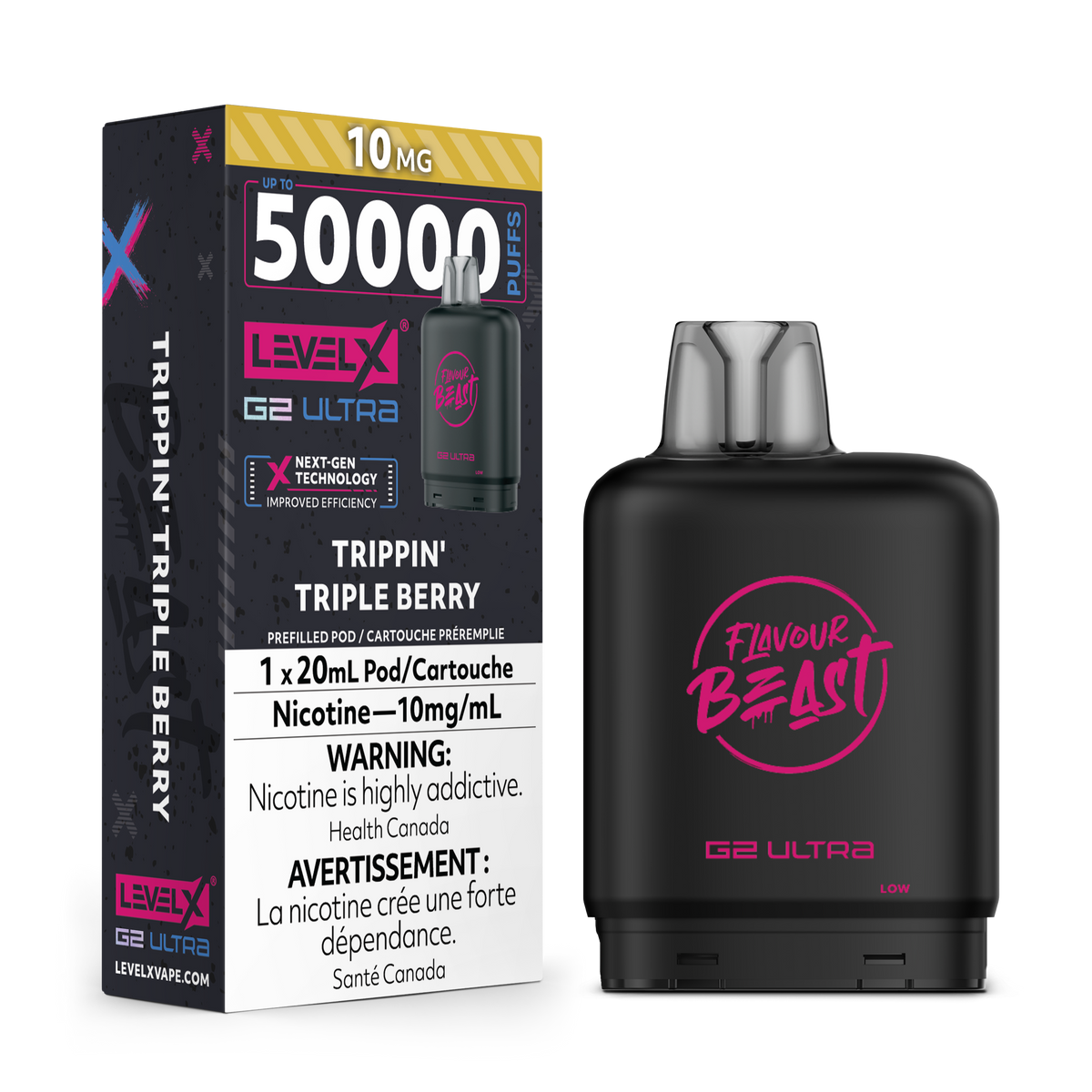 Level X G2 Ultra Pod - Trippin' Triple Berry