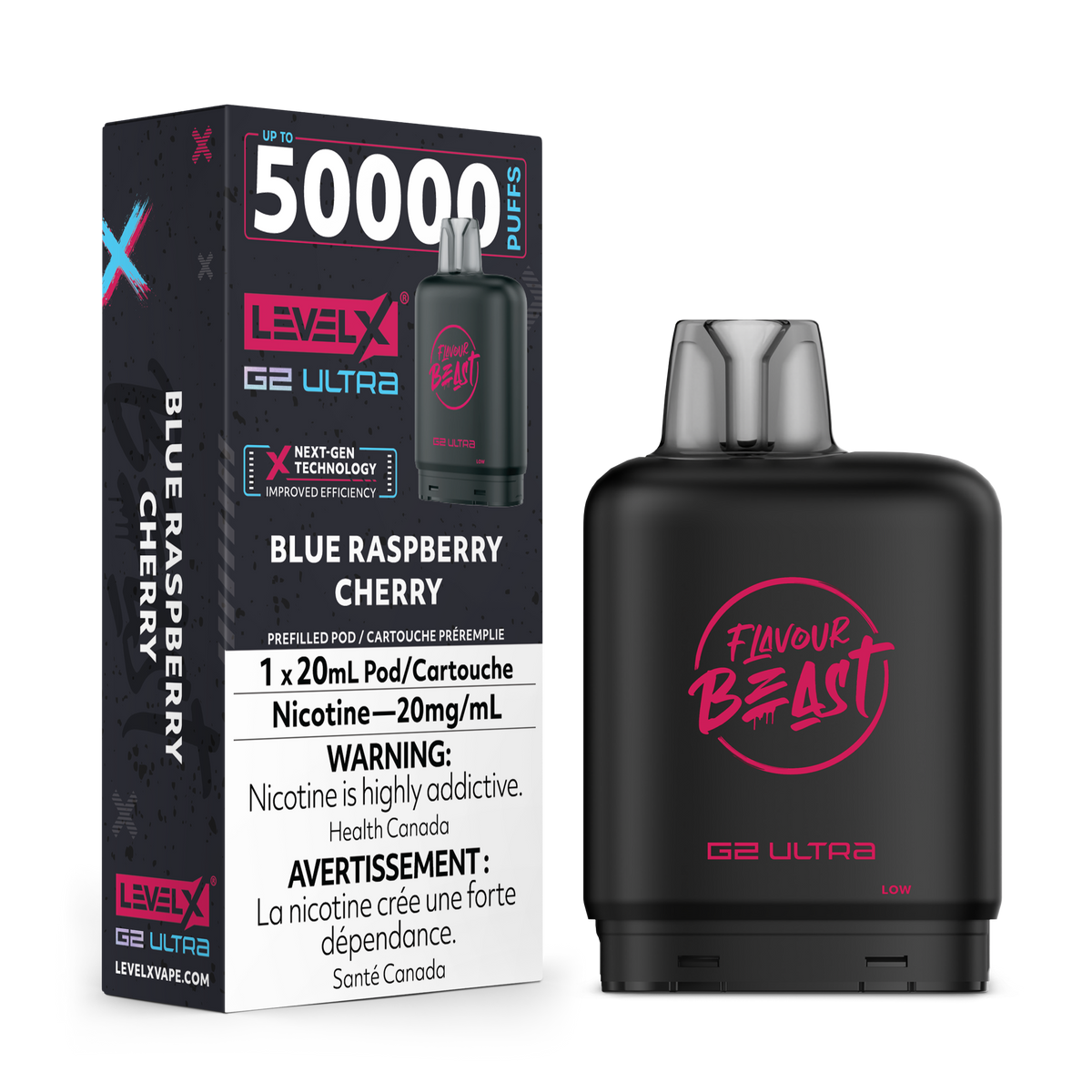 Level X G2 Ultra Pod - Blue Raspberry Cherry (AB)