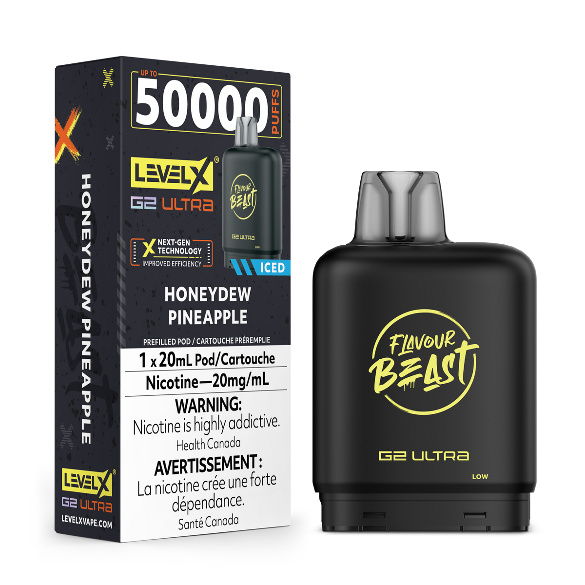 Level X G2 Ultra Pod - Honeydew Pineapple (Iced) (AB)