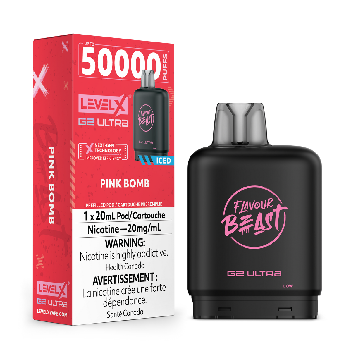 Level X G2 Ultra Pod - Pink Bomb (Iced) (MB)