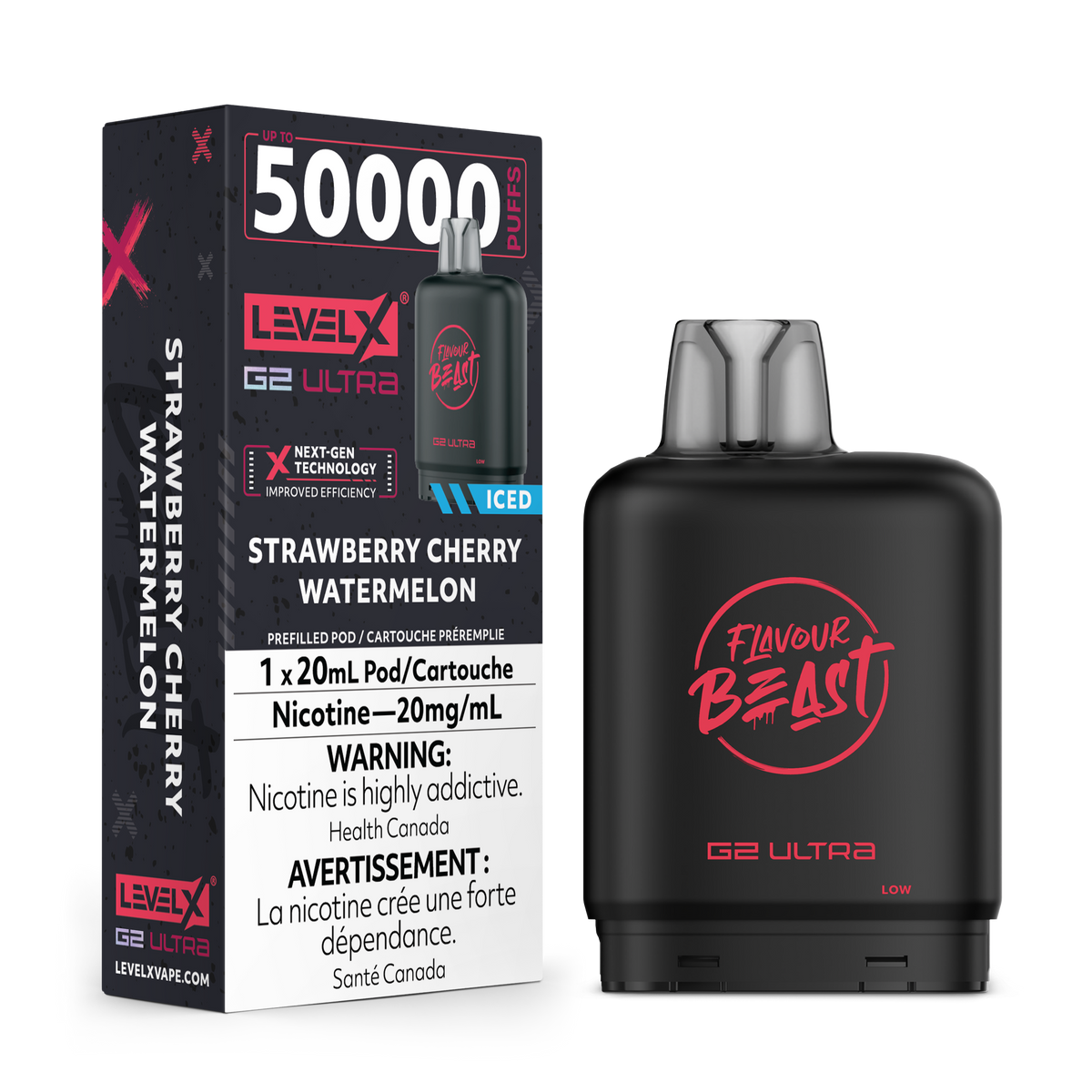 Level X G2 Ultra Pod - Strawberry Cherry Watermelon (Iced) (MB)