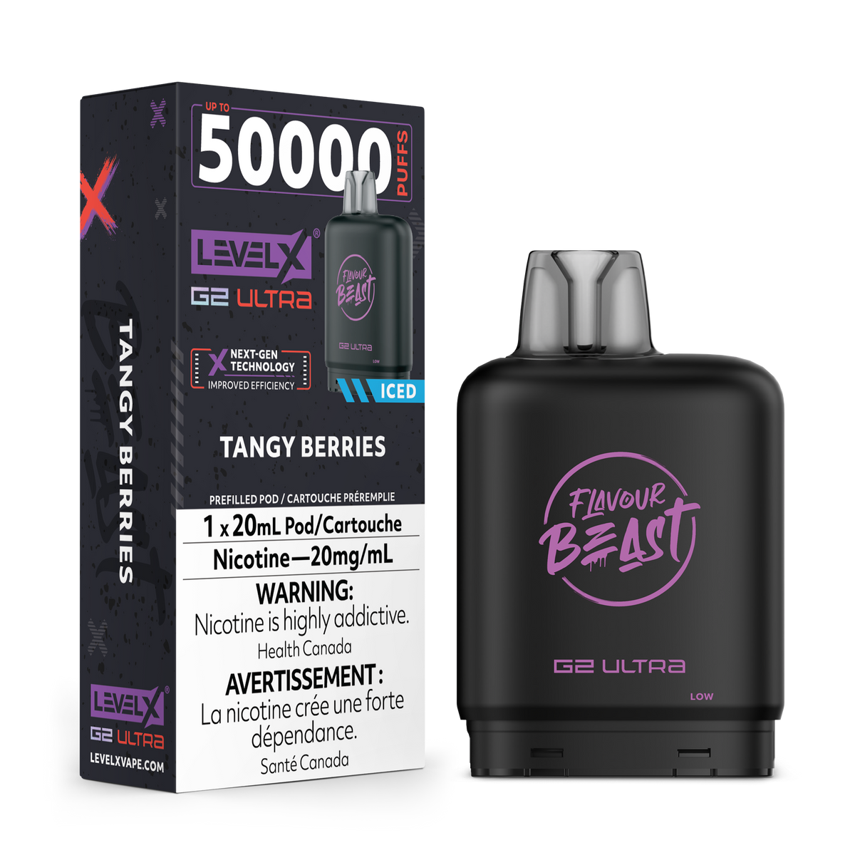 Level X G2 Ultra Pod - Tangy Berries (Iced) (MB)