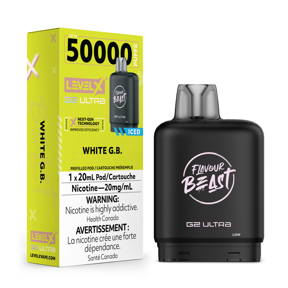 Level X G2 Ultra Pod - White G.B. (Iced) (MB)