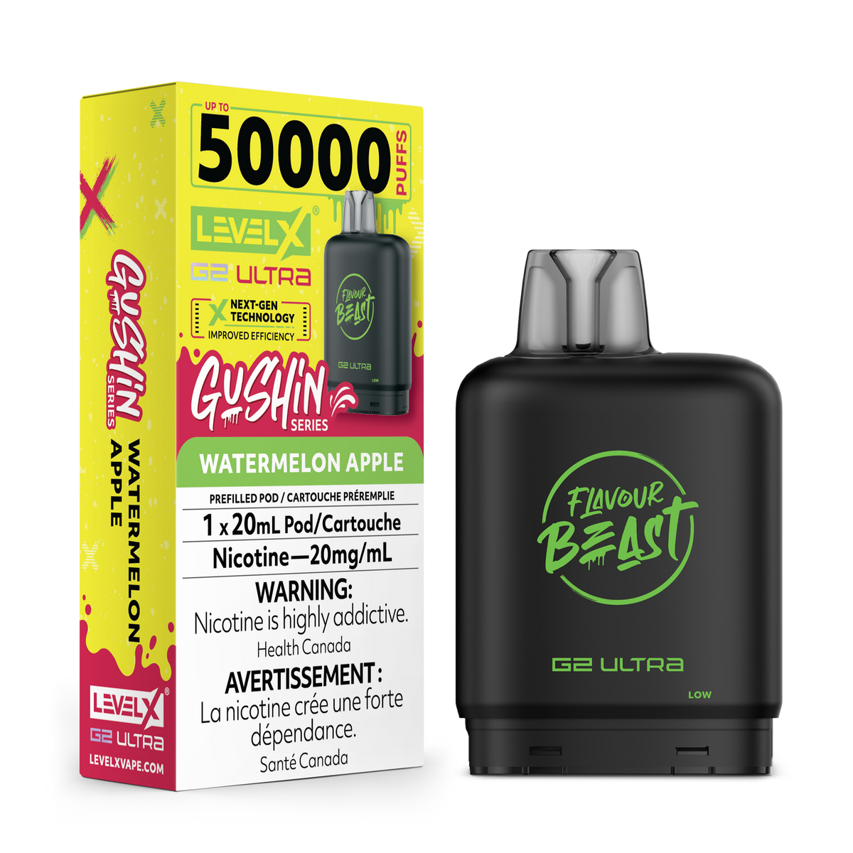 Level X G2 Ultra Pod - Gushin Watermelon Apple (MB)