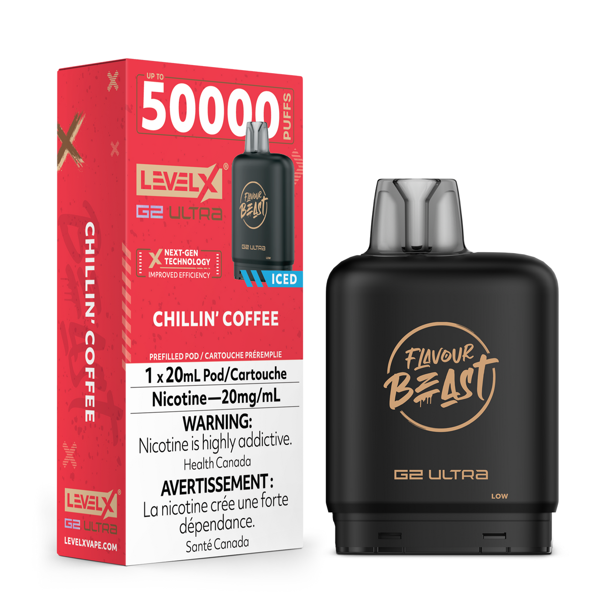 Level X G2 Ultra Pod - Chillin’ Coffee Iced