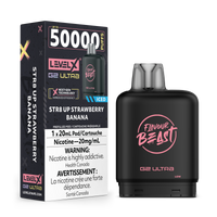 Level X G2 Ultra Pod - STR8 UP Strawberry Banana Iced