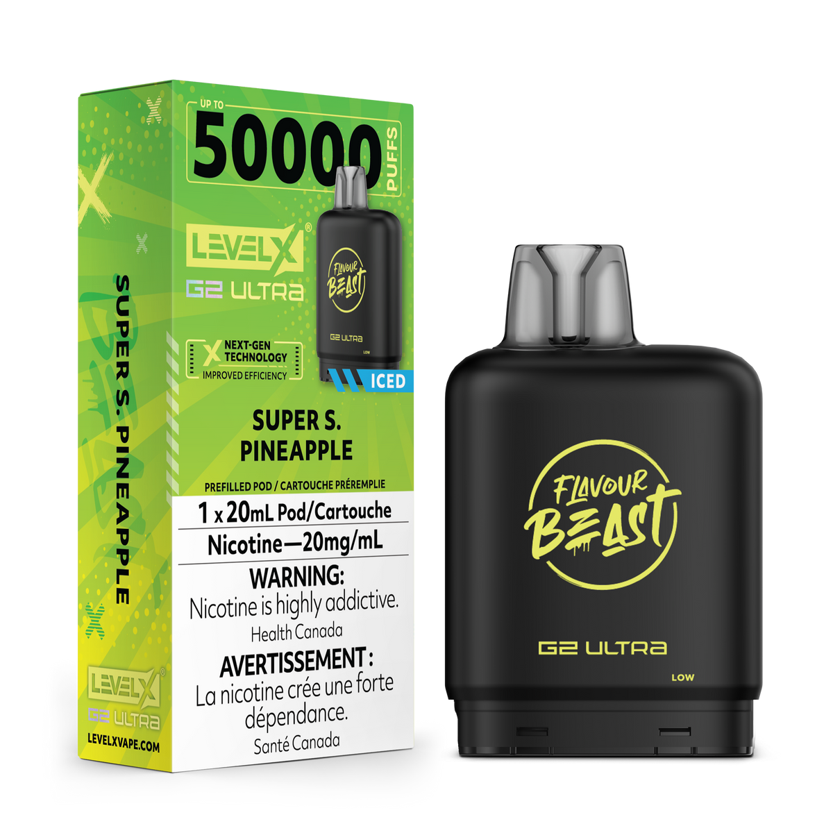 Level X G2 Ultra Pod - Super S. Pineapple (Iced) (AB)