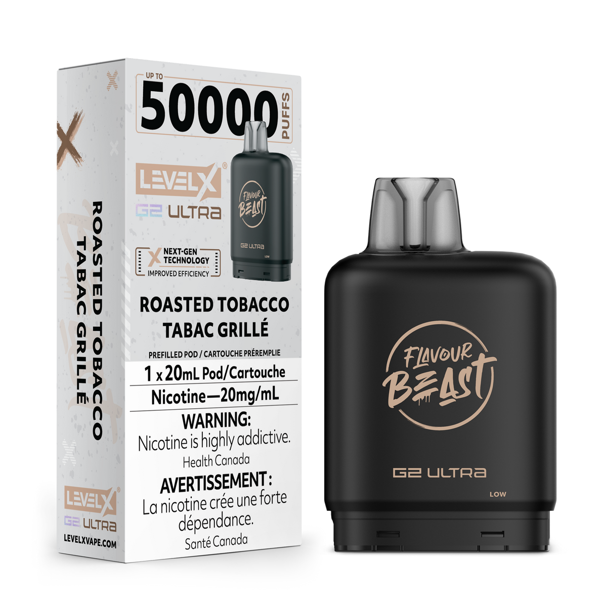 Buy Level X G2 Ultra Pod - Roasted Tobacco Online