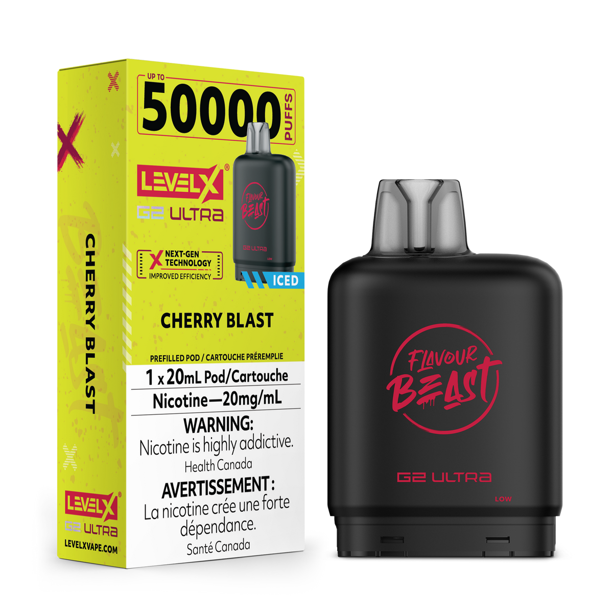 Level X G2 Ultra Pod - Cherry Blast