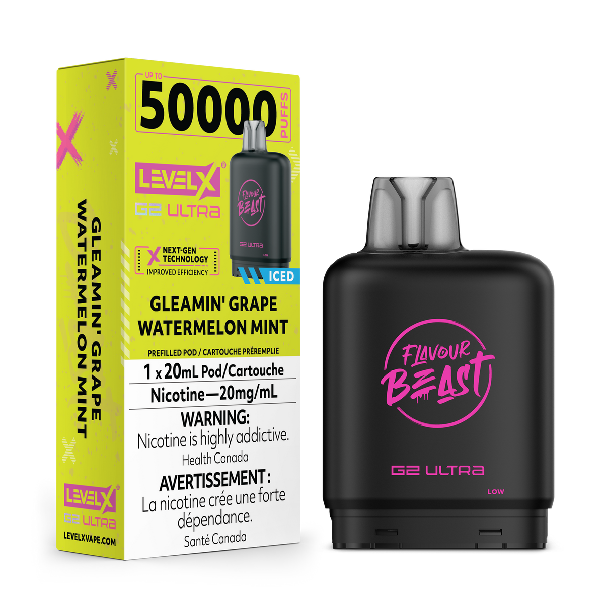 Level X G2 Ultra Pod - Gleamin' Grape Watermelon Mint