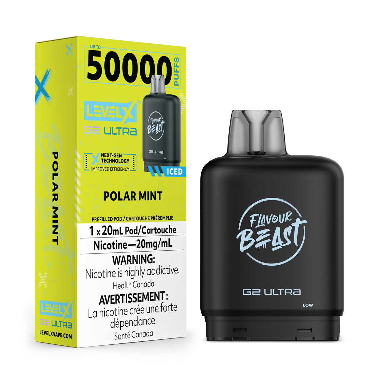 Level X G2 Ultra Pod - Polar Mint