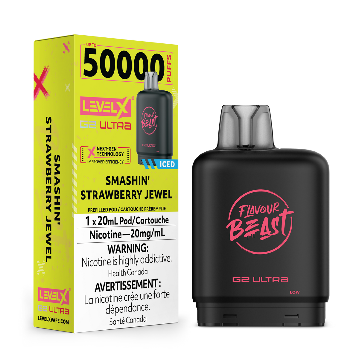 Level X G2 Ultra Pod - Smashin' Strawberry Jewel