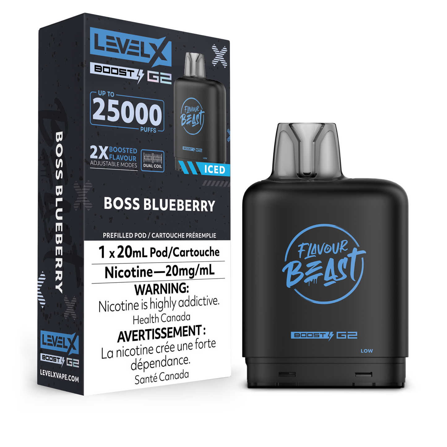 Level X Boost G2 Pod - Boss Blueberry