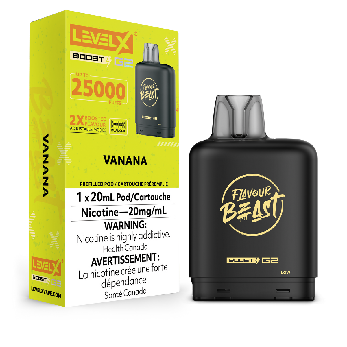 Level X Boost G2 Pod - Vanana