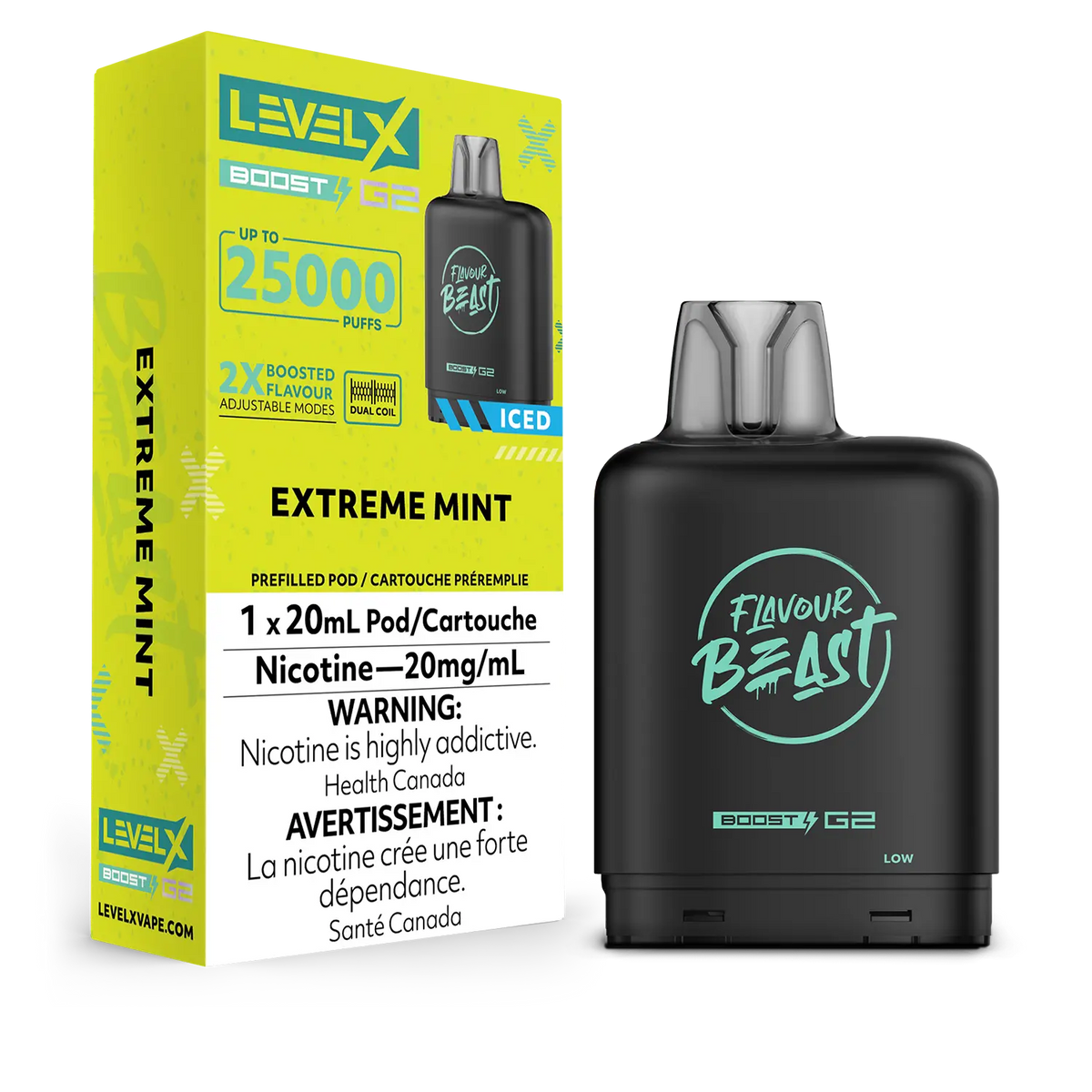 Level X Boost G2 Pod - Extreme Mint Iced (MB)