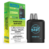 Level X Boost G2 Pod - Super Sour Blue Razz Iced (MB)