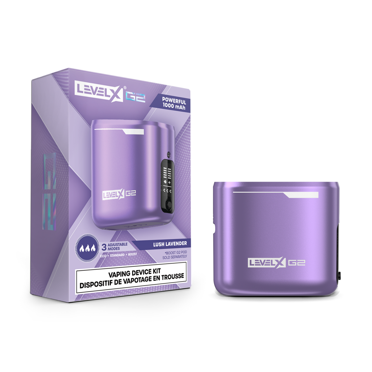 Level X Boost G2 Device Kit 1000 Lush Lavender