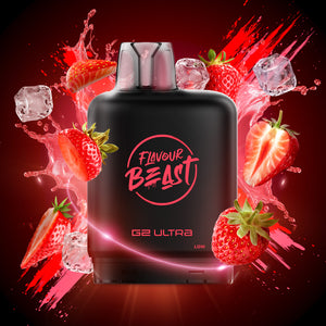 Level X G2 Ultra Pod - Chuggin' Strawberry Classic (Iced) (ON)