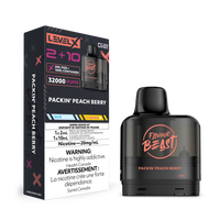 Level X G2 Pod 2+10ml - Packin' Peach Berry