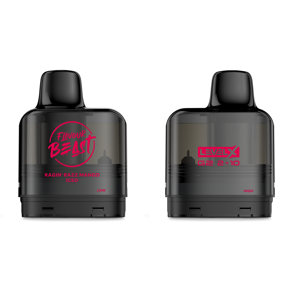 Level X G2 Pod 2+10ml - Ragin' Razz Mango Iced