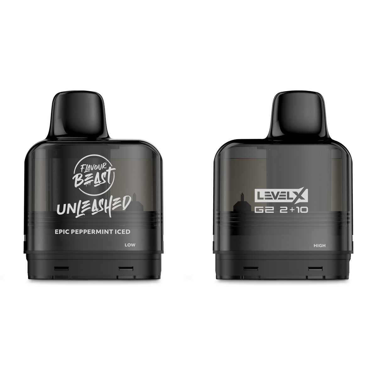 Level X G2 Pod 2+10ml Unleashed - Epic Peppermint Iced – Flavour Beast