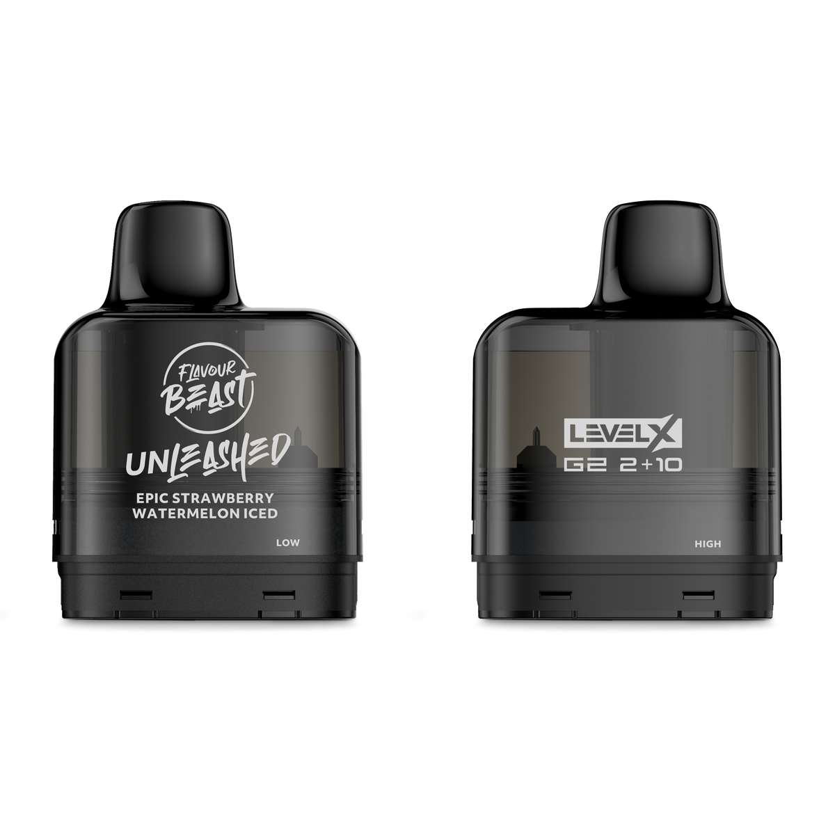 Level X G2 Pod 2+10ml Unleashed - Epic Strawberry Watermelon Iced