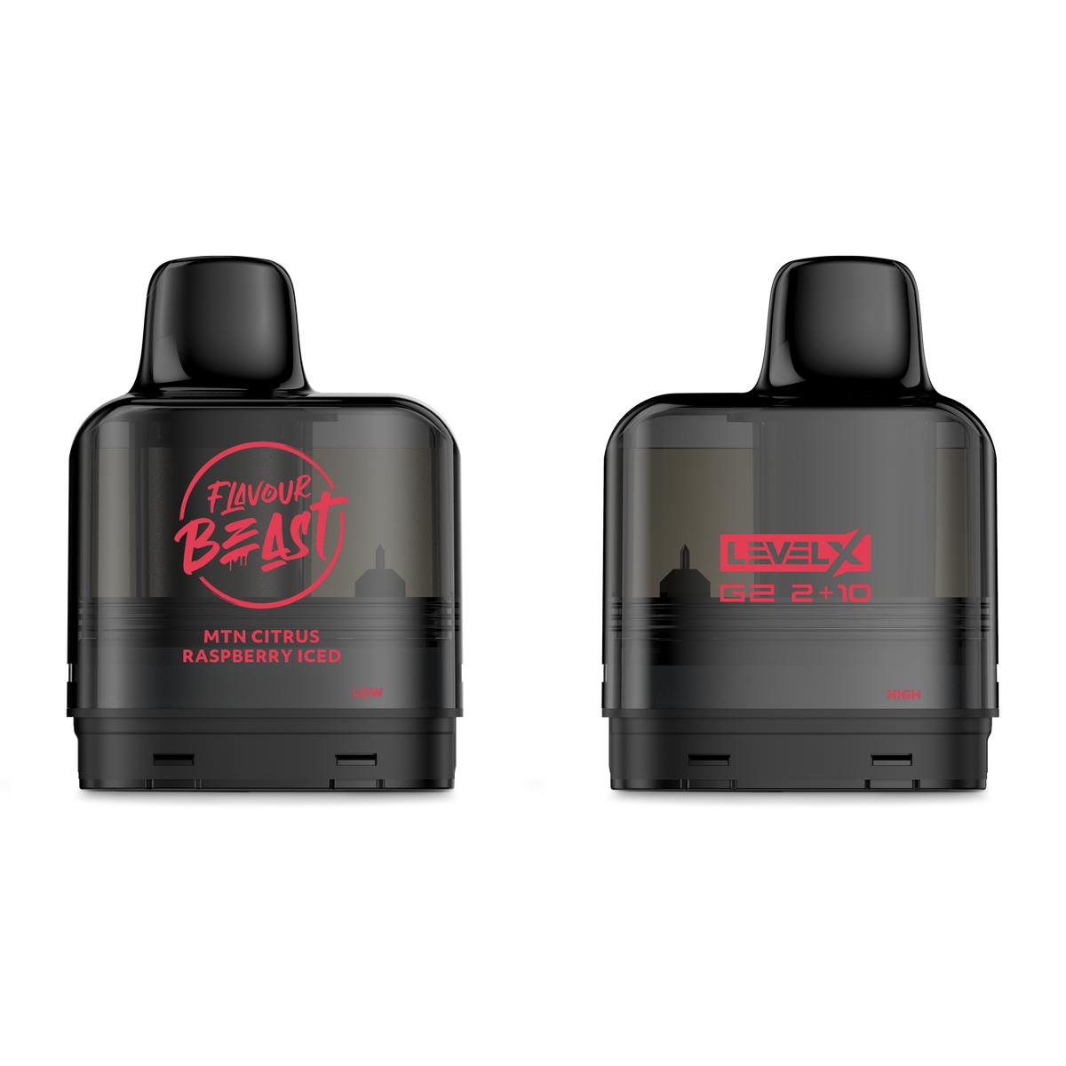 Level X G2 Pod 2+10ml - MTN Citrus Raspberry Iced