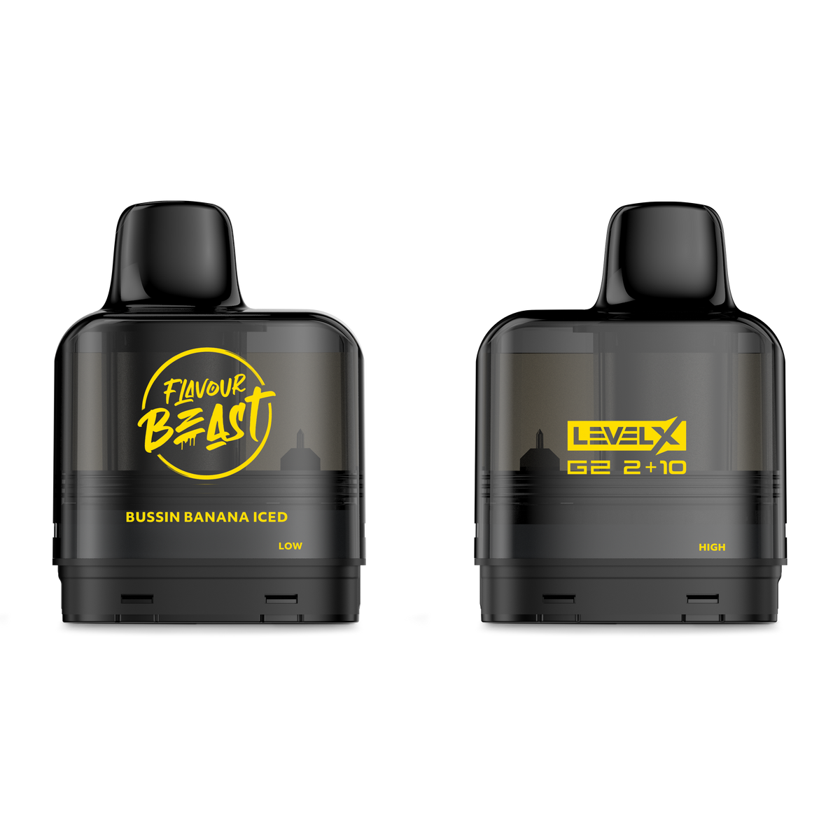 Level X G2 Pod 2+10ml - Bussin Banana (Iced)