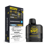 Level X G2 Pod 2+10ml - Bussin Banana (Iced)