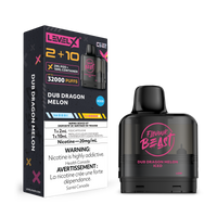 Level X G2 Pod 2+10ml - Dub Dragon Melon (Iced)