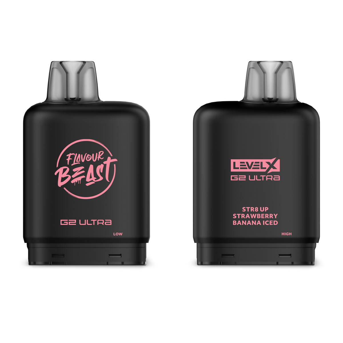 Level X G2 Ultra Pod - STR8 UP Strawberry Banana Iced